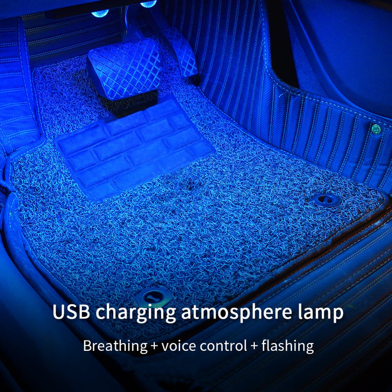 lumières LED d’ambiance de voiture