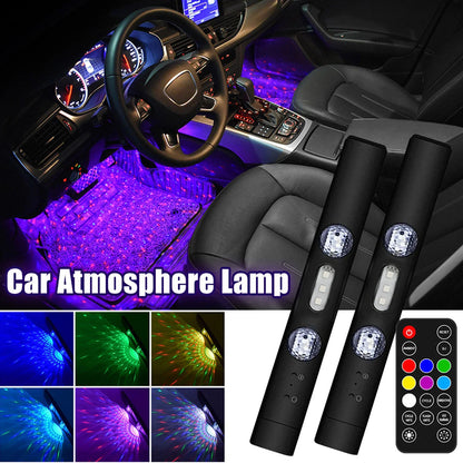 lumières LED d’ambiance de voiture